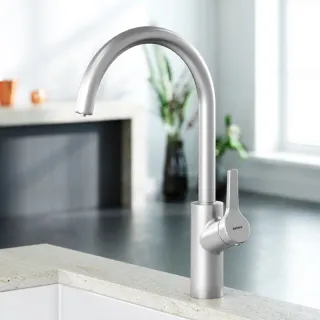 Смеситель для кухни Damixa Eclipse  310721400 высокий хром